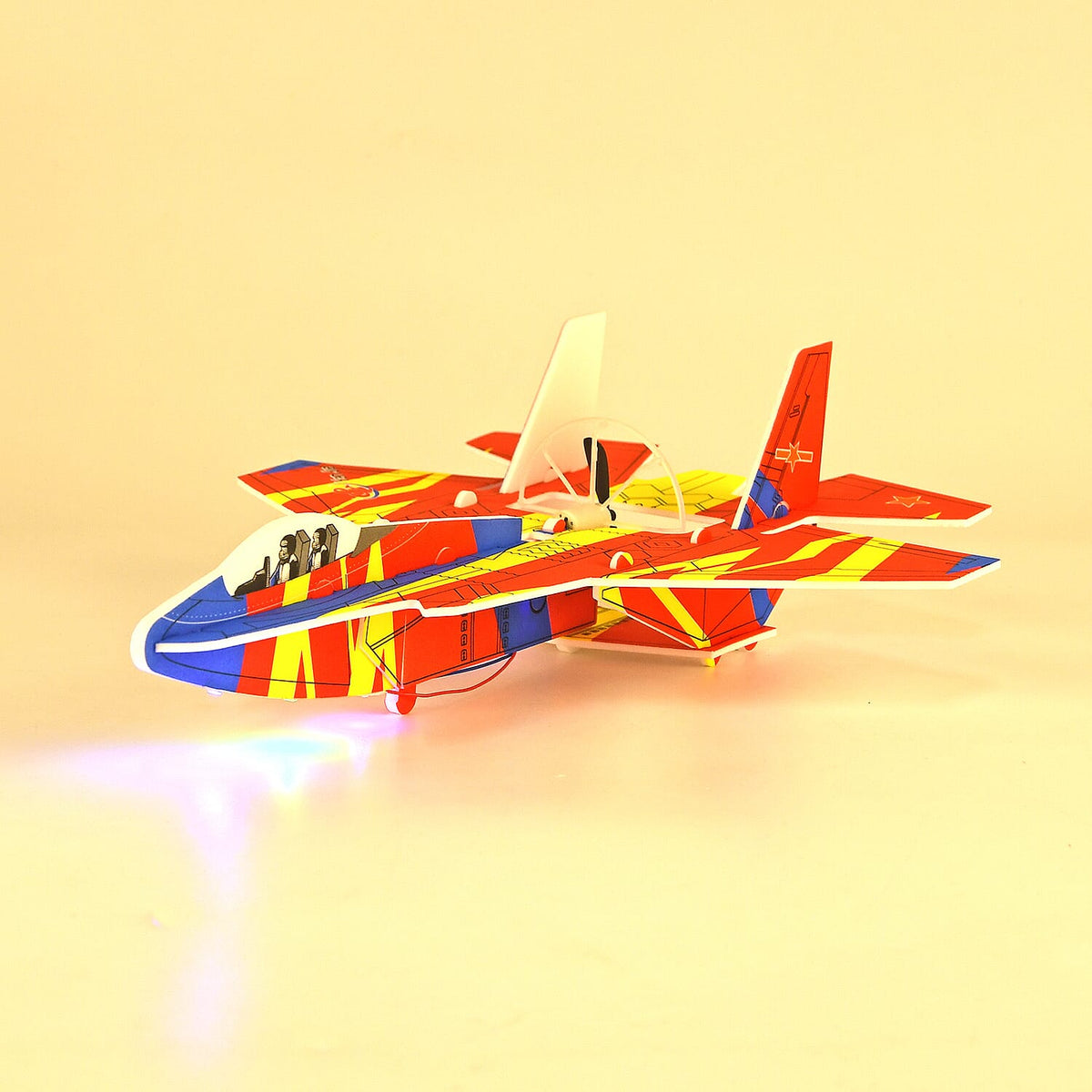 Bliss &amp; Beyond EVA Foam Aircraft (37 cm) - Red &amp; Blue V32665433 2