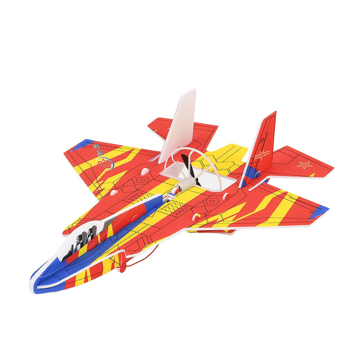 Bliss &amp; Beyond EVA Foam Aircraft (37 cm) - Red &amp; Blue V32665433 4