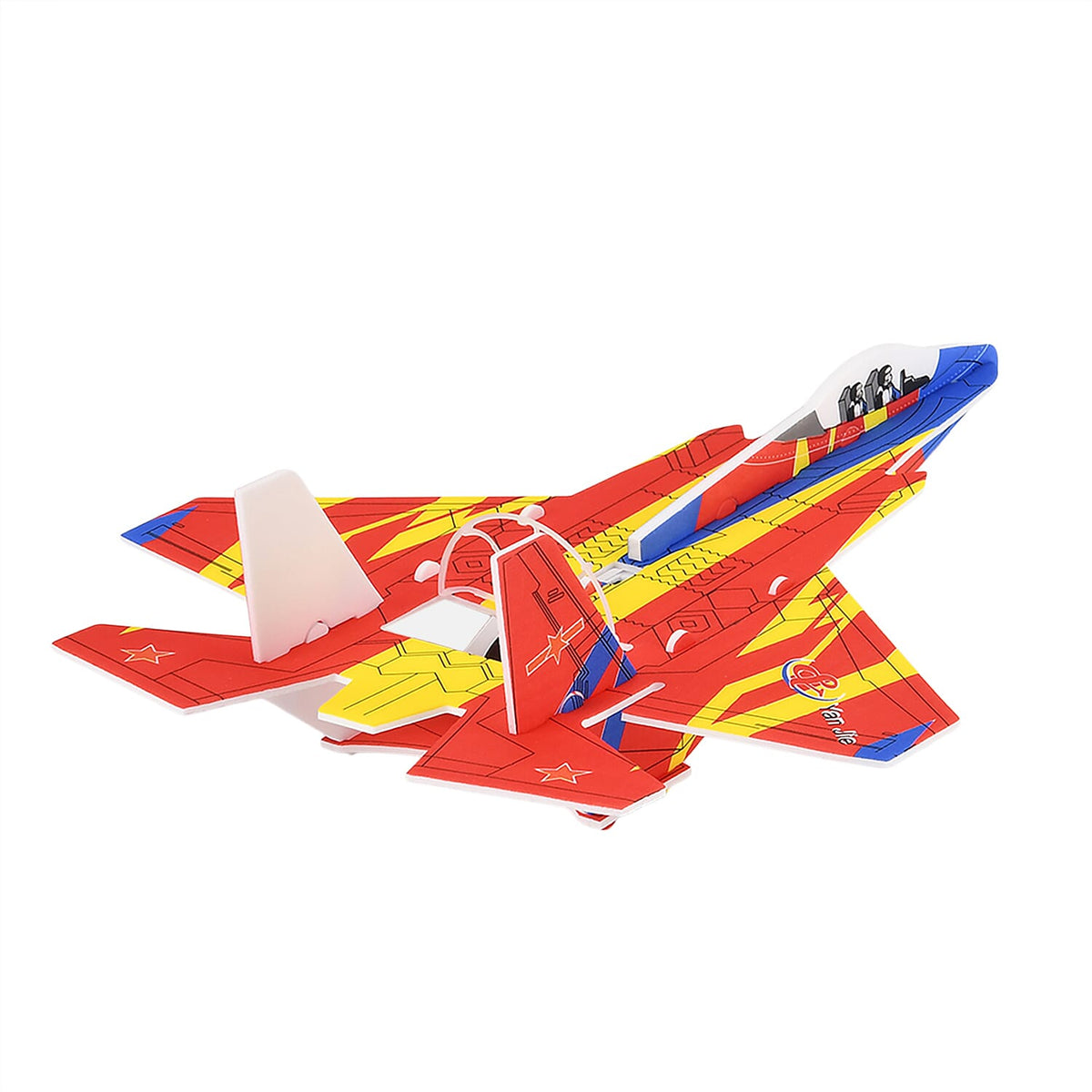 Bliss &amp; Beyond EVA Foam Aircraft (37 cm) - Red &amp; Blue V32665433 5