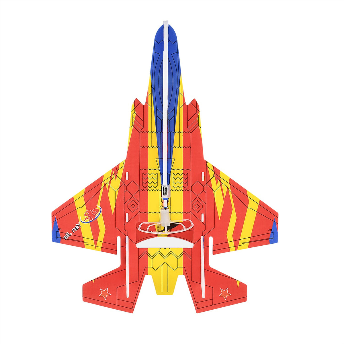 Bliss &amp; Beyond EVA Foam Aircraft (37 cm) - Red &amp; Blue V32665433 6