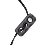 720L Warm White LED 3D Circle Christmas Light Decoration (38cm) - Indoor Hanging Ornament with Black Iron Frame