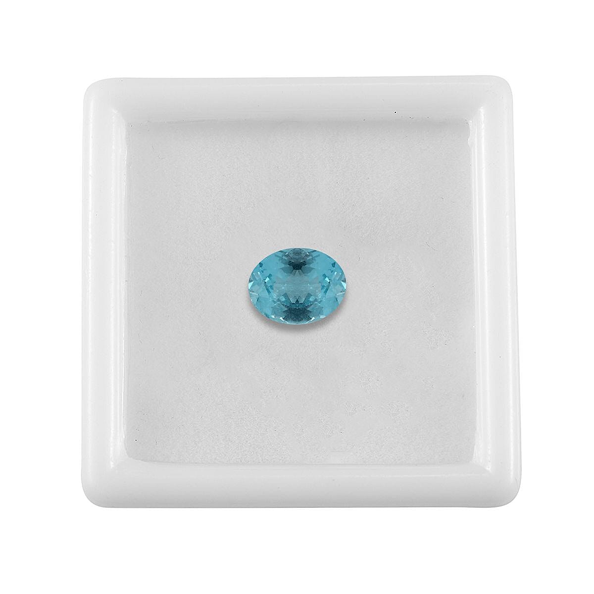 Blue Apatite Loose Gemstone in Oval Shape (9x7mm) 7865101 3