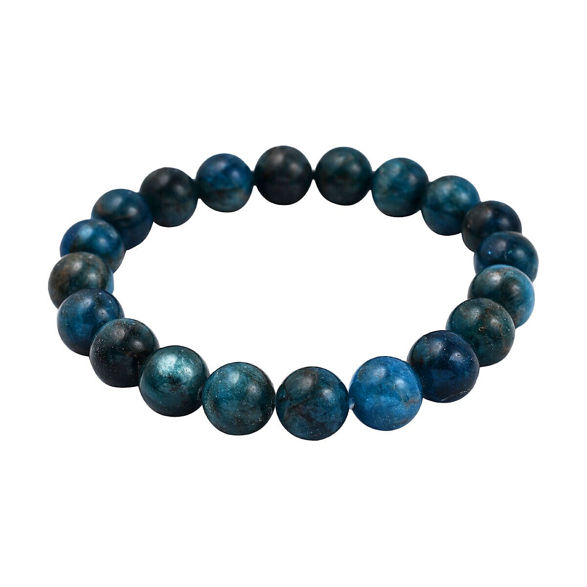 Blue Apatite Stone Bracelet (Size 7.0) Stretchable 170.00 ct 3841352 0