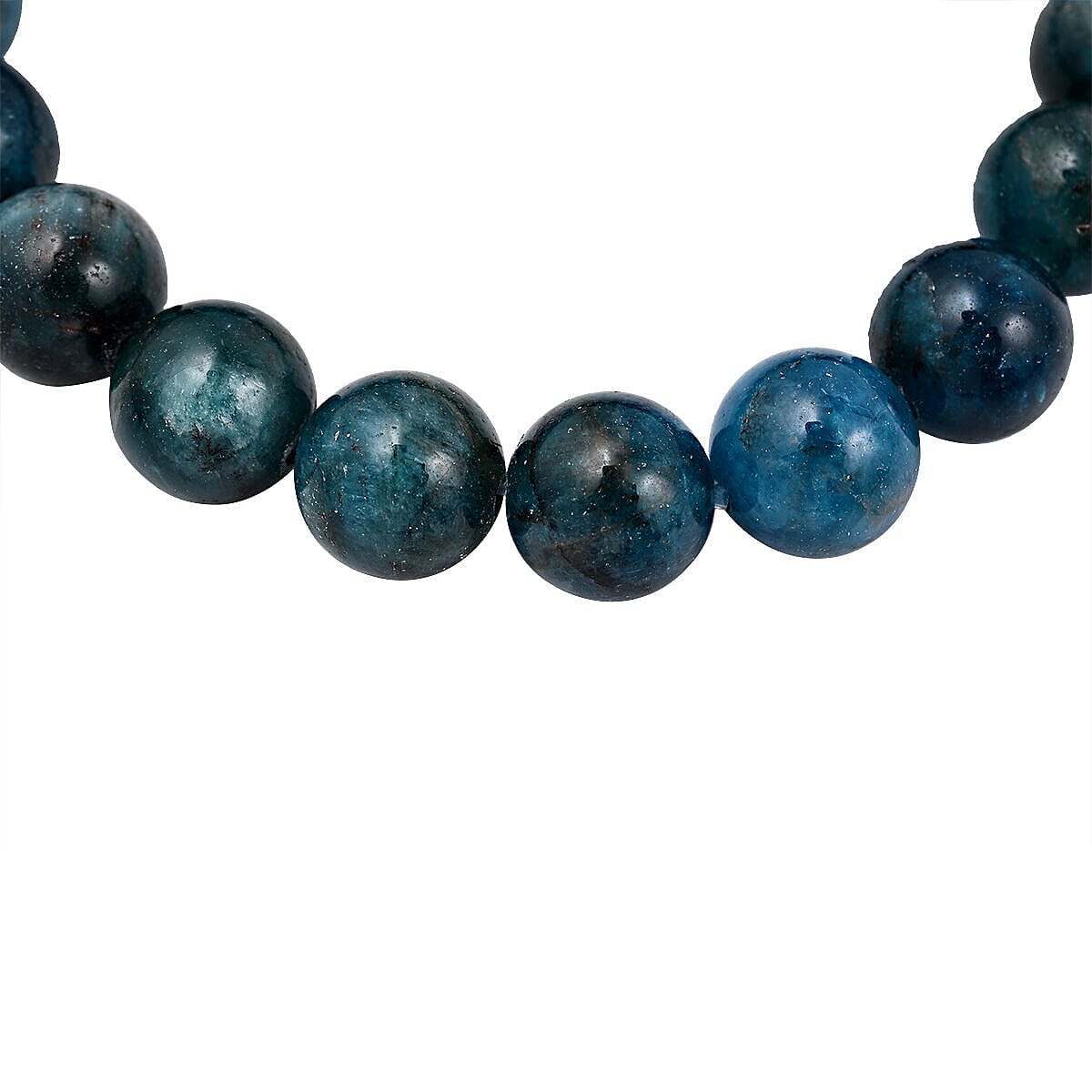 Blue Apatite Stone Bracelet (Size 7.0) Stretchable 170.00 ct 3841352 2