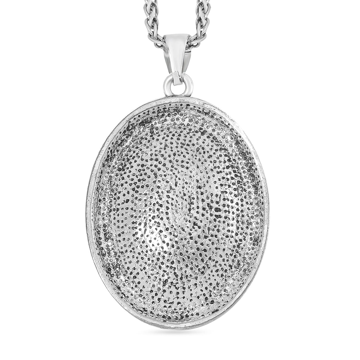 Austrian Blue Crystal Pendant with Chain (Size - 29.5-2 Ext) 7890856 3