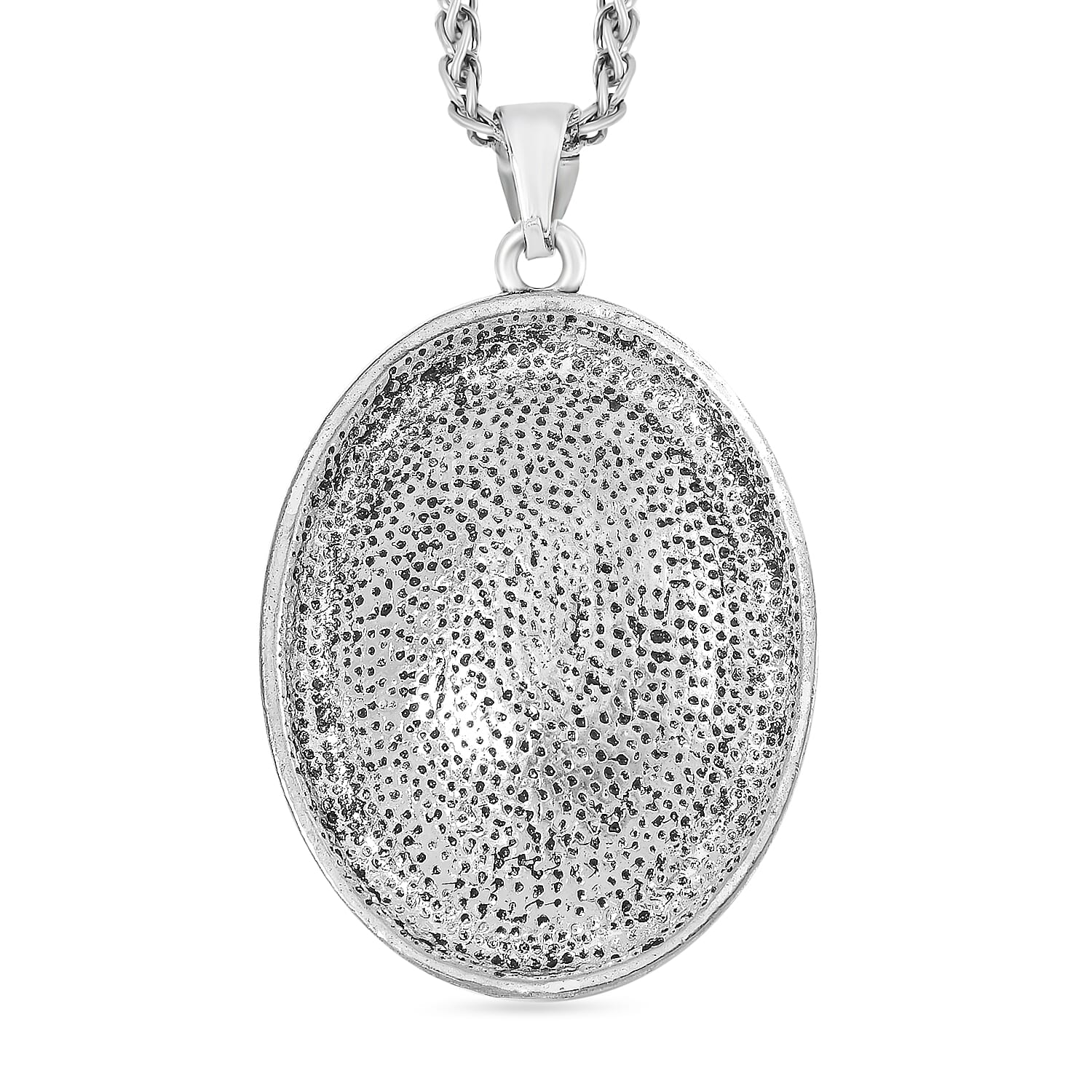 Austrian Blue Crystal Pendant with Chain (Size - 29.5-2 Ext) 7890856 3