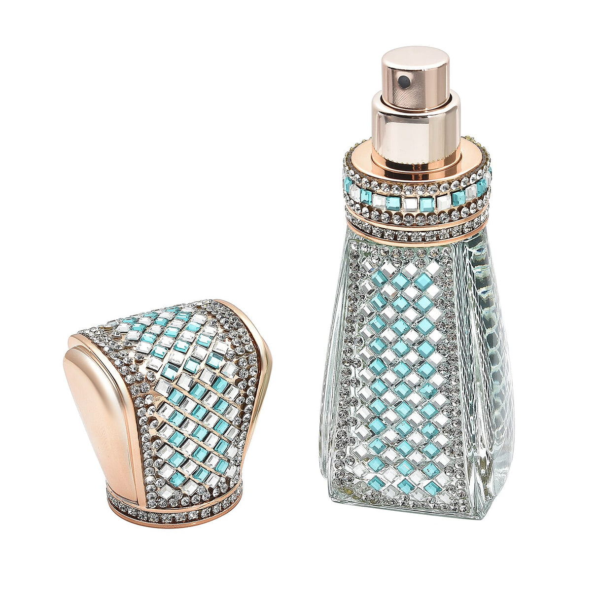 Blue Crystal Studded Butterfly Love Perfume - 25 ml 7594102 6