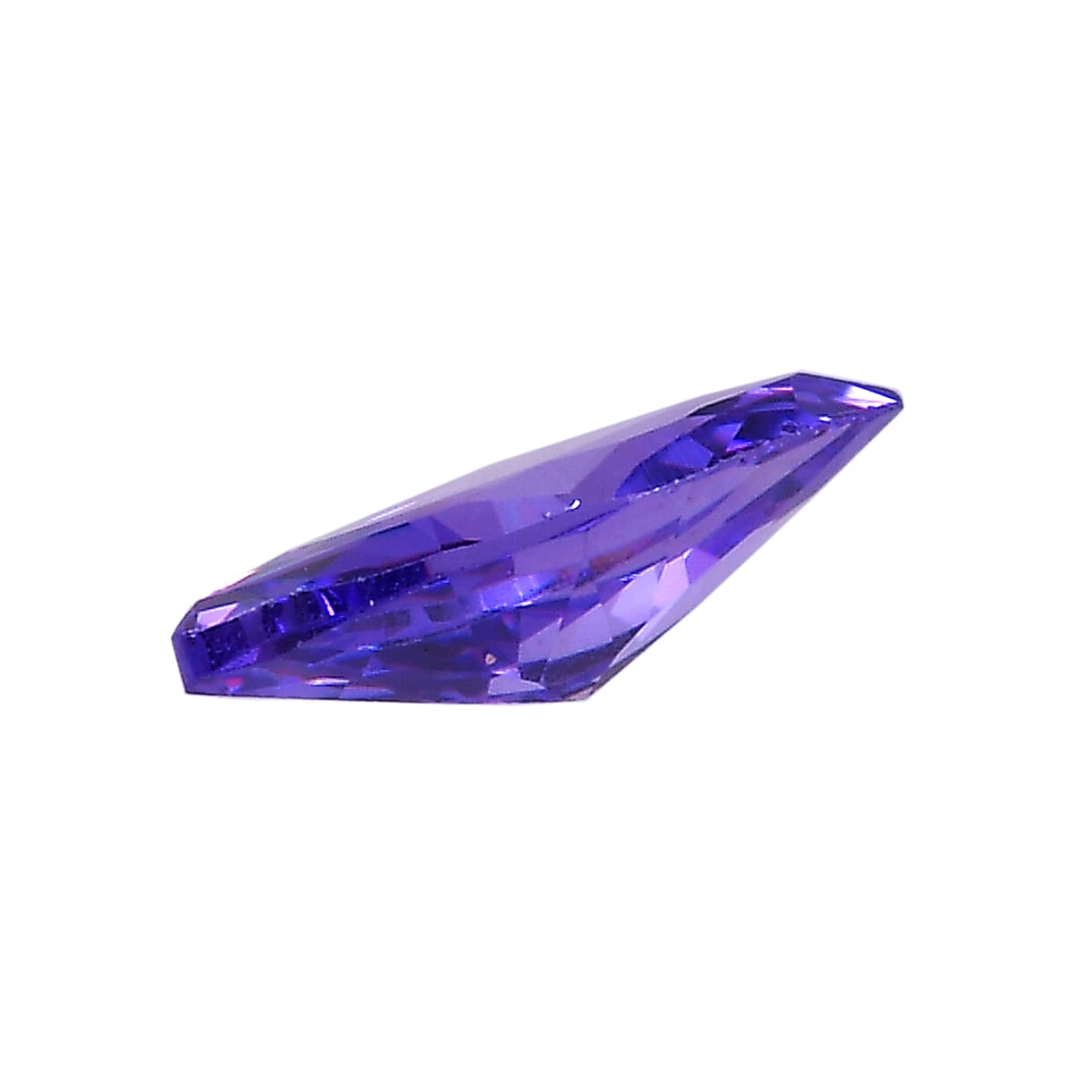 Set of 3 Blue Cubic Zirconia Loose Gemstones in Marquee Shape 0.59 Ct. 8063767 2