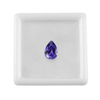 Blue Cubic Zirconia Pear 10X7 mm Gemstone, 2.90 Ct