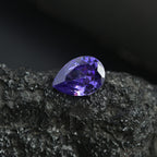 Blue Cubic Zirconia Pear Shape Gemstone 2.88 Ct.