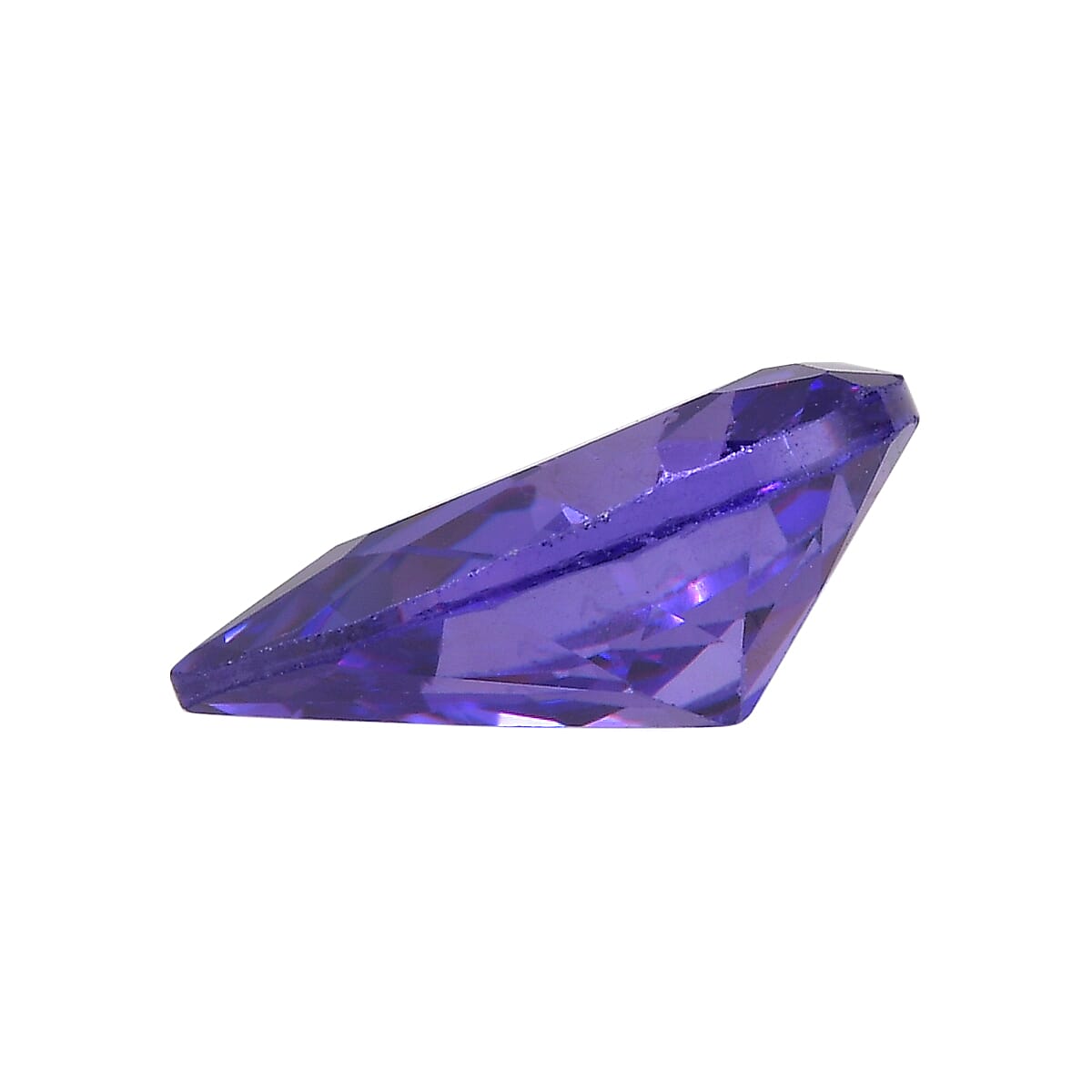 2.88 Ct. Blue Cubic Zirconia Loose Gemstone in Pear Shape 8063769 2