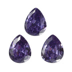 Blue Cubic Zirconia Pear Shape Gemstone 1.41 Ct.