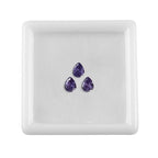 Blue Cubic Zirconia Pear Shape Gemstone 1.41 Ct.
