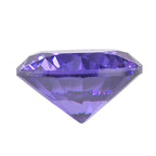 Blue Cubic Zirconia Round Shape Gemstone 2.02 Ct.