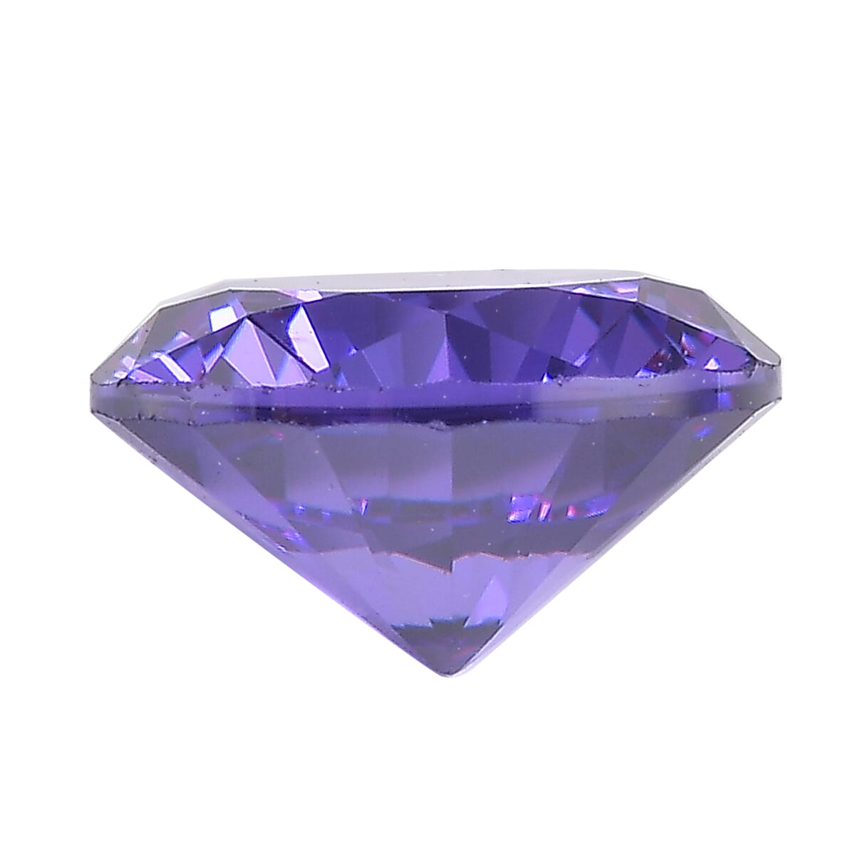 2.02 Ct. Blue Cubic Zirconia Loose Gemstone in Round Shape 8063774 2
