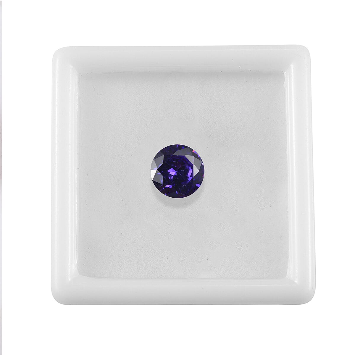 Blue Cubic Zirconia Loose Gemstone in Round Shape 3.1 Ct. 8063775 3