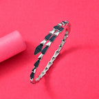 Year Of The Snake - Designer Inspired Serpent Blue Diamond Bangle