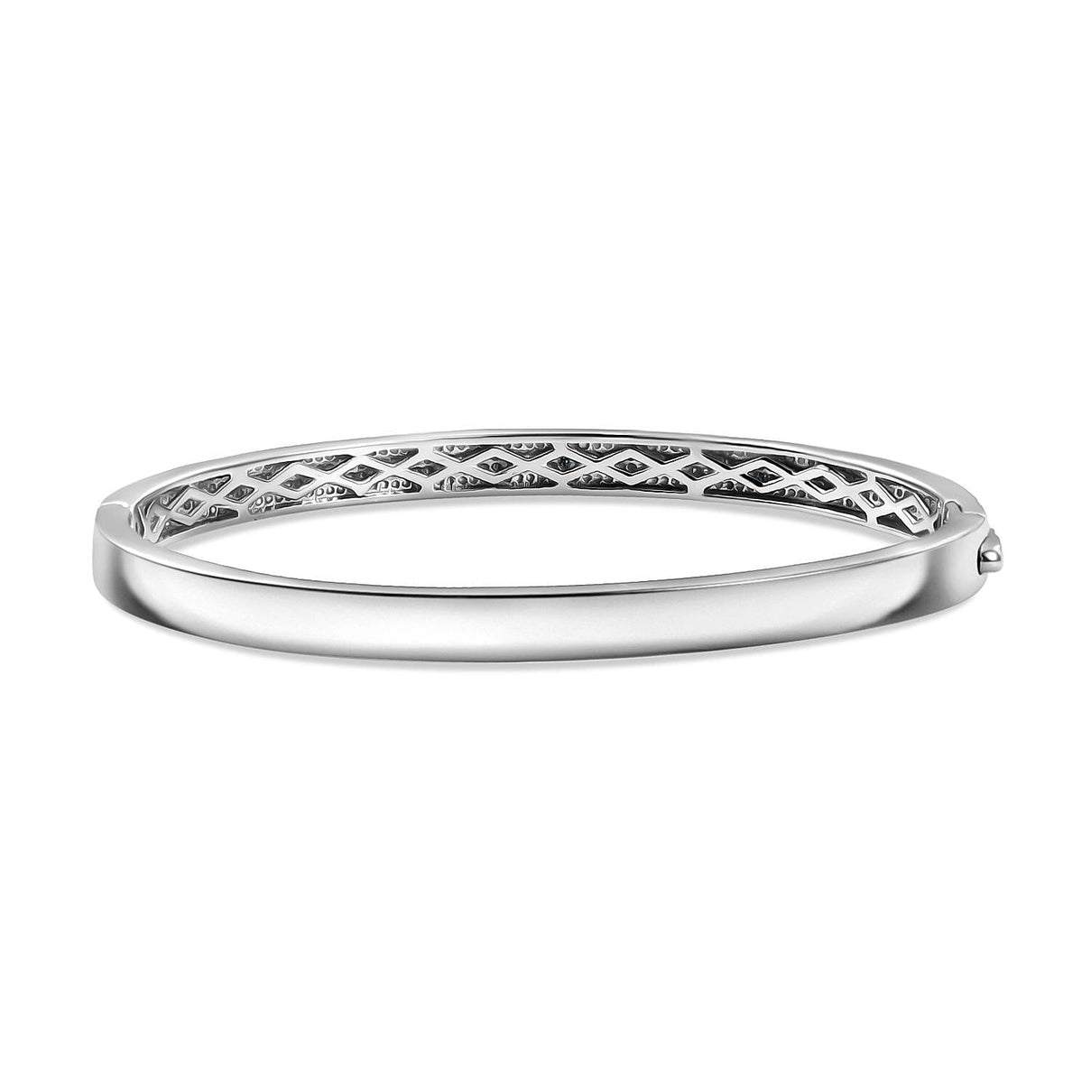 One to Own - Designer Inspired Closeout Deal - Blue Diamond Full Bangle (Size 7.5) 7978920 5