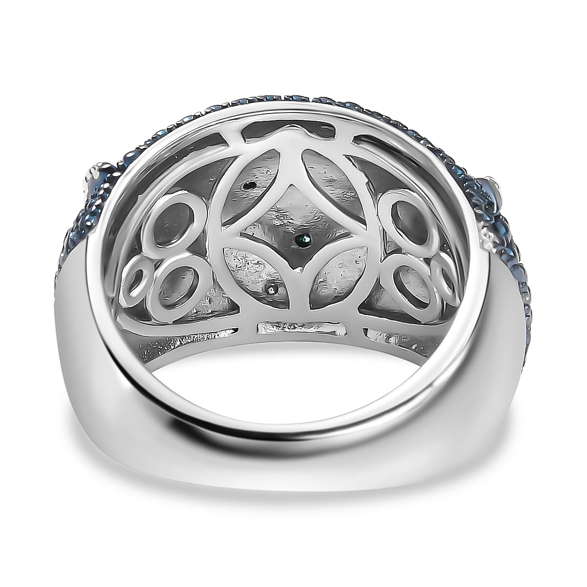 Blue Diamond Star Fish Ring 8057895 5