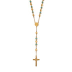 Close Out Deal- Blue Enamel Necklace (Size - 26)