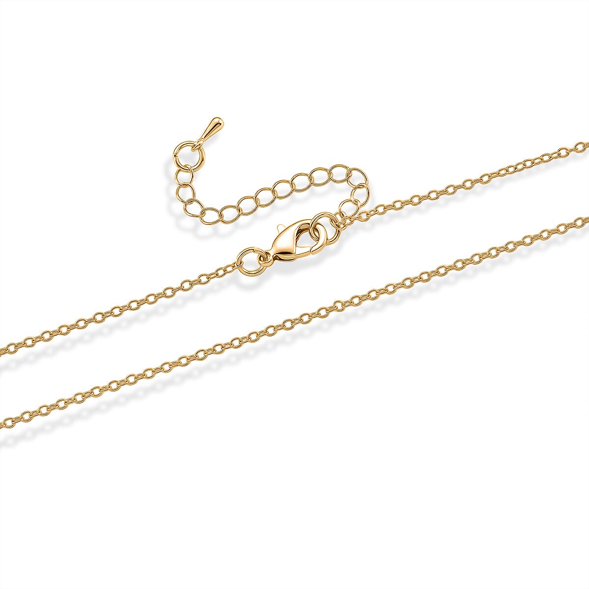 The Luxury Egg Collection -  Enamelled Egg Pendant with Chain (Size 24+2 Ext) - Blue 4468175 8