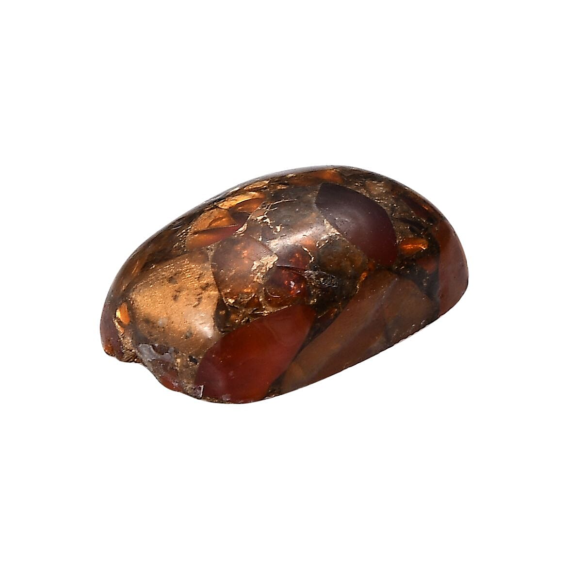 A-Grade Fire opal Matrix Loose Gemstone in Cushion Shape (14x10mm) 5.01 ct. 8025877 2