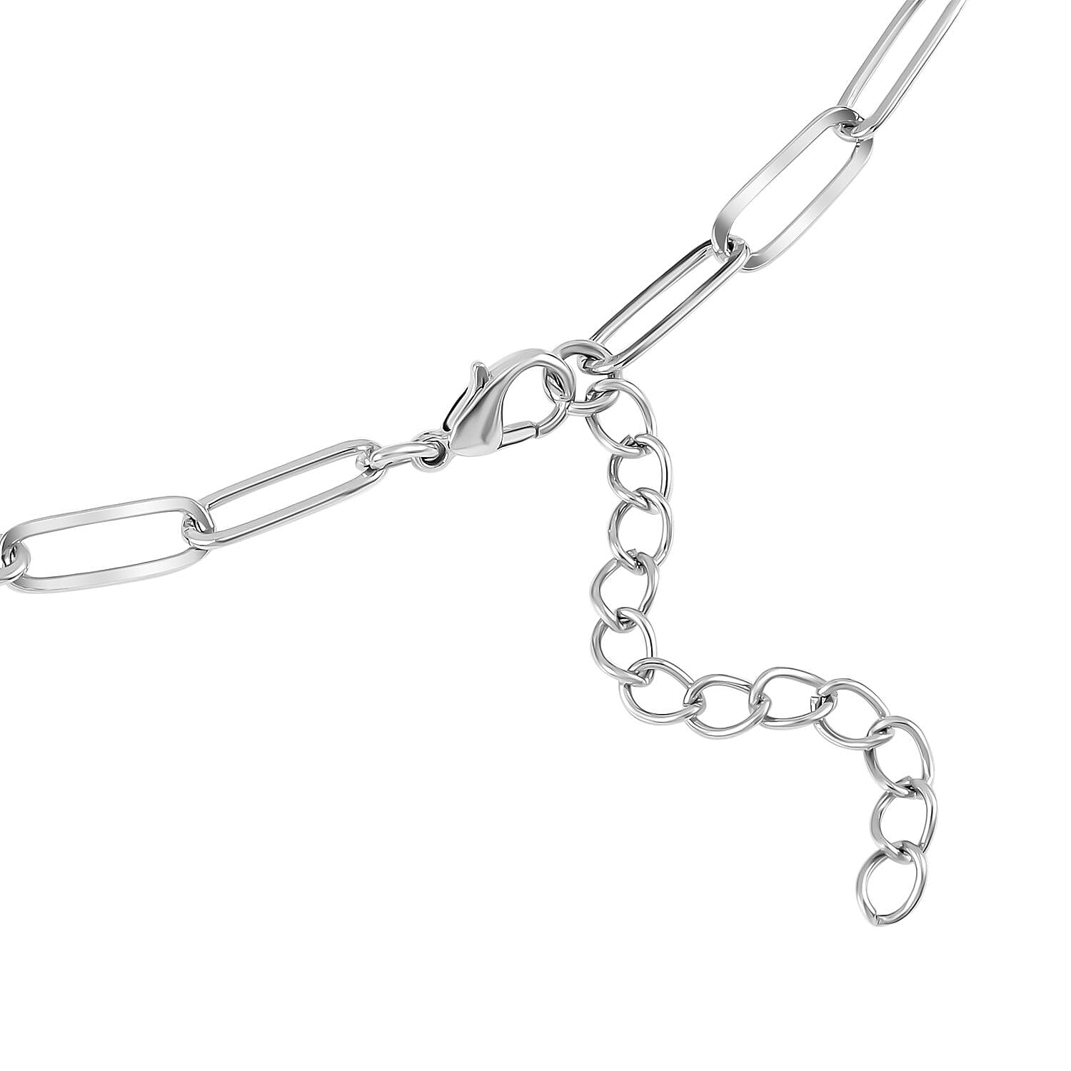 Blue Howlite Necklace (Size - 18 with 2 inch Extender) in Silver Tone 7437067 3