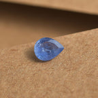 Blue Sapphire Gemstone in Pear Shape 0.28 Ct.