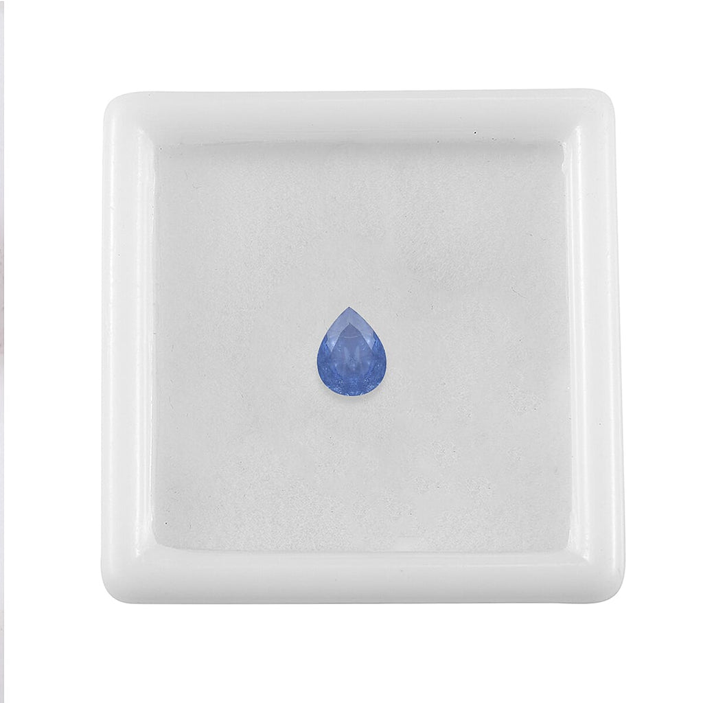 Blue Sapphire Gemstone in Pear Shape 0.28 Ct.