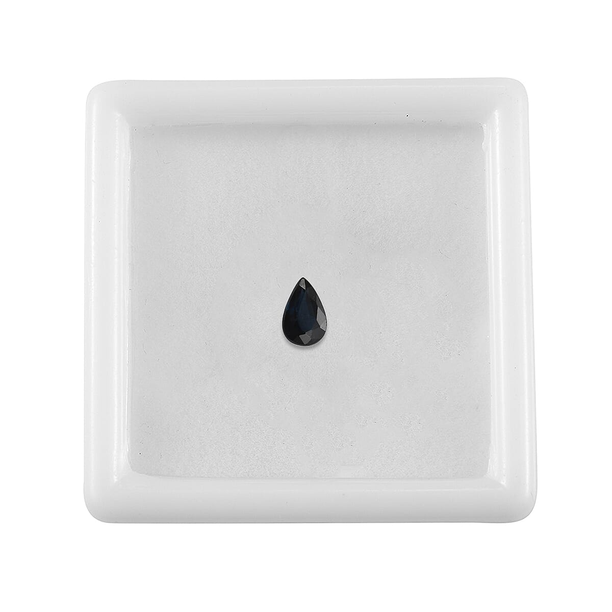 0.50 Ct. Blue Sapphire Loose Gemstone in Pear Shape 8070613 3