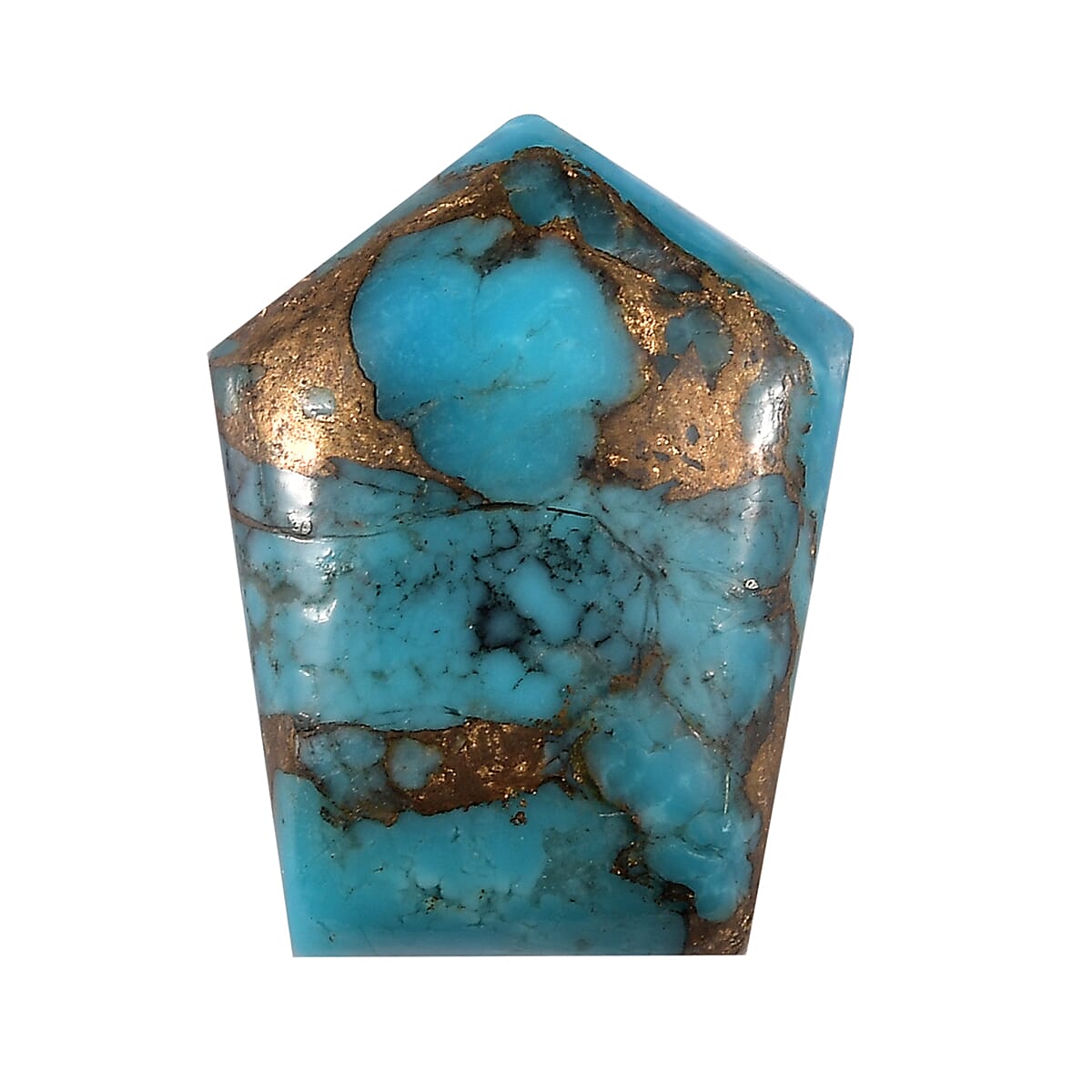 Blue Turquoise Loose Gemstone in Fancy Shape (16x12mm) 7815084 0