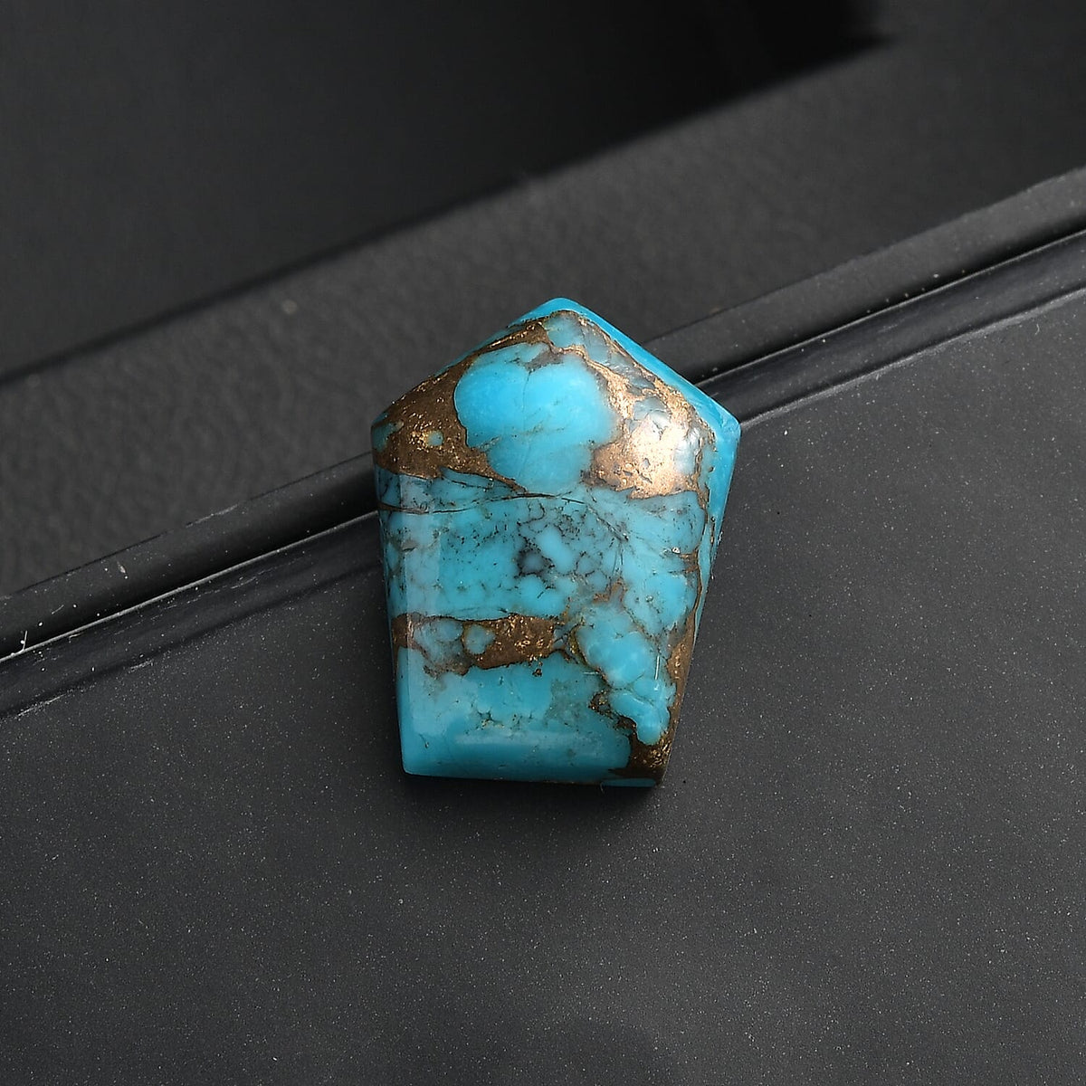 Blue Turquoise Loose Gemstone in Fancy Shape (16x12mm) 7815084 2
