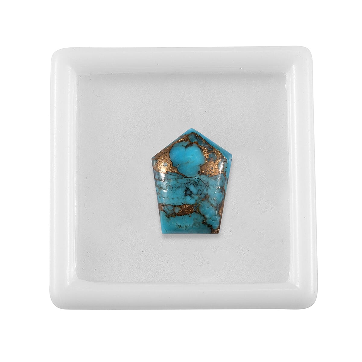 Blue Turquoise Loose Gemstone in Fancy Shape (16x12mm) 7815084 4