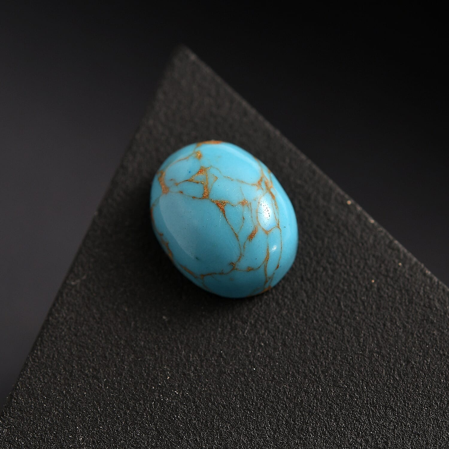 2.1 Ct. Blue Turquoise Loose Gemstone in Oval Shape 8063801 1