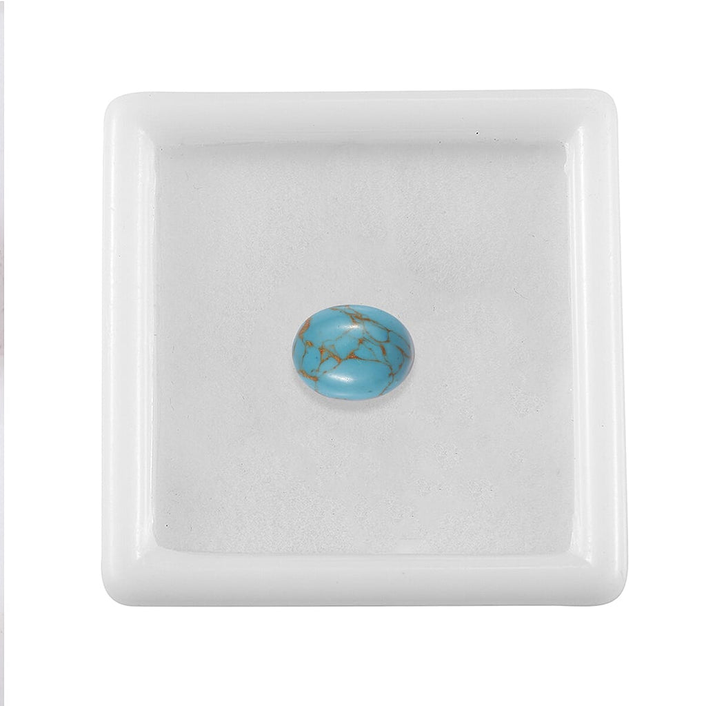 Blue Turquoise Oval Shape Gemstone 2.1 Ct.