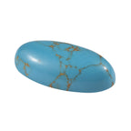 Blue Turquoise Oval Shape Gemstone 6.75 Ct.