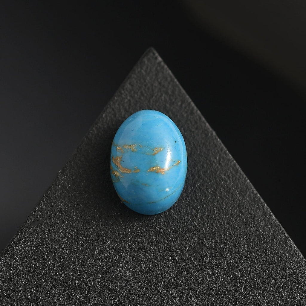 Blue Turquoise Oval Shape Gemstone 1.07 Ct.