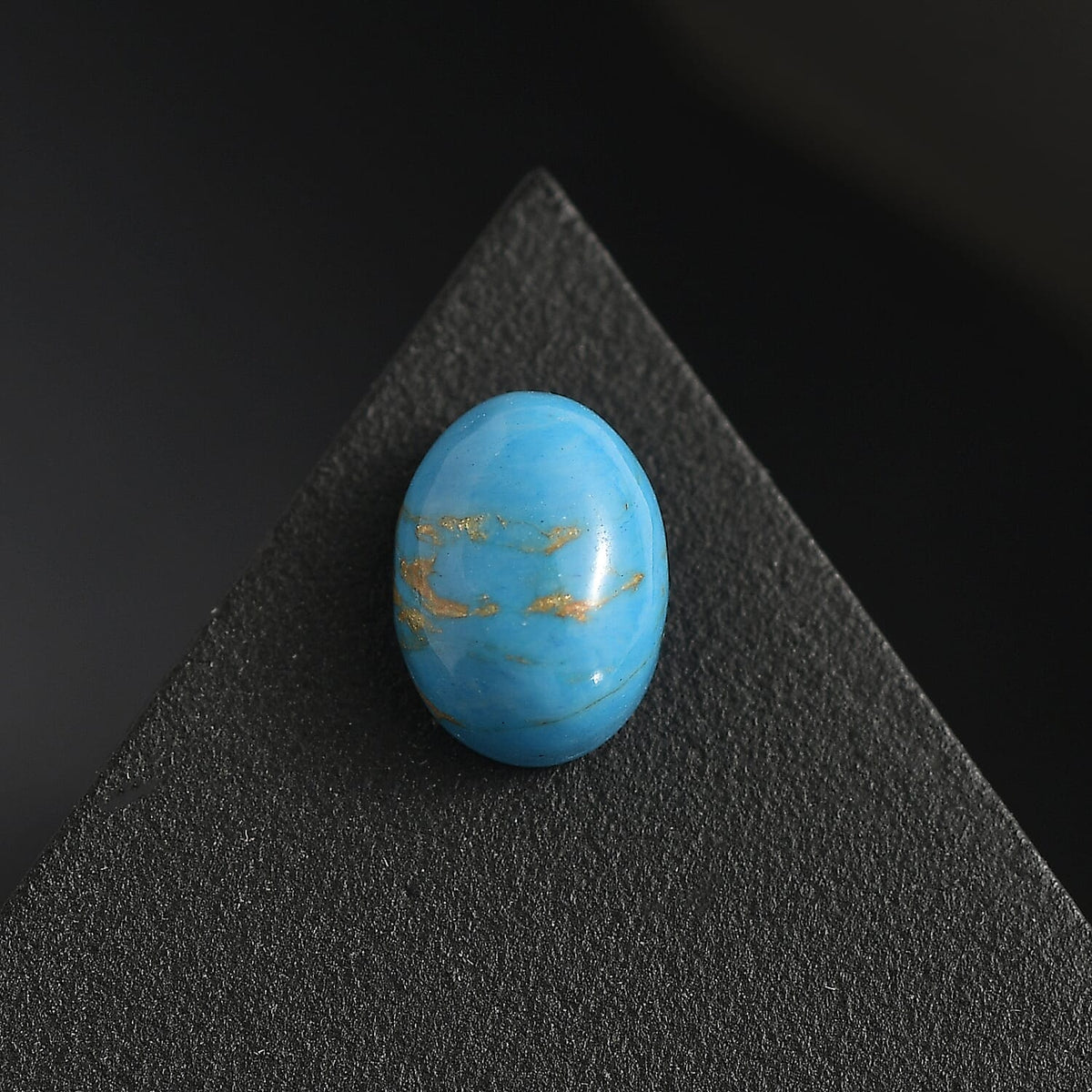 1.07 Ct. Blue Turquoise Loose Gemstone in Oval Shape 8063803 1