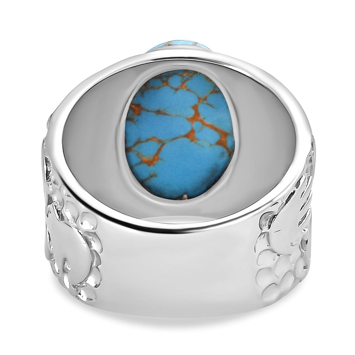 Blue Turquoise Ring 5.49 Ct. 8055689 4