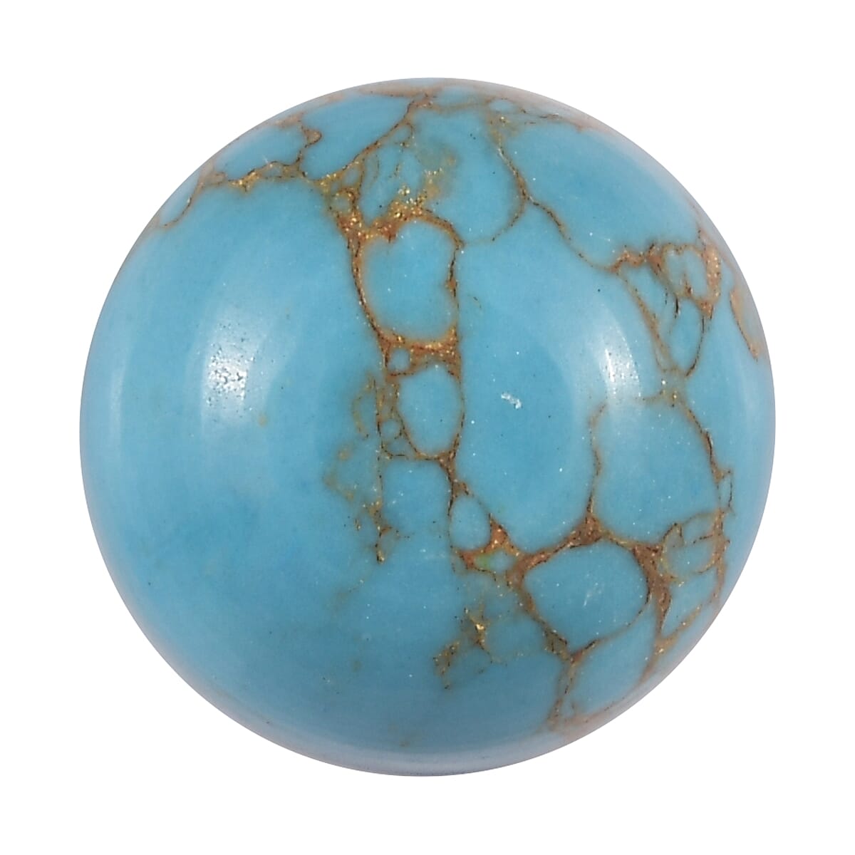 1.71 Ct. Blue Turquoise Loose Gemstone in Round Shape 8063804 0