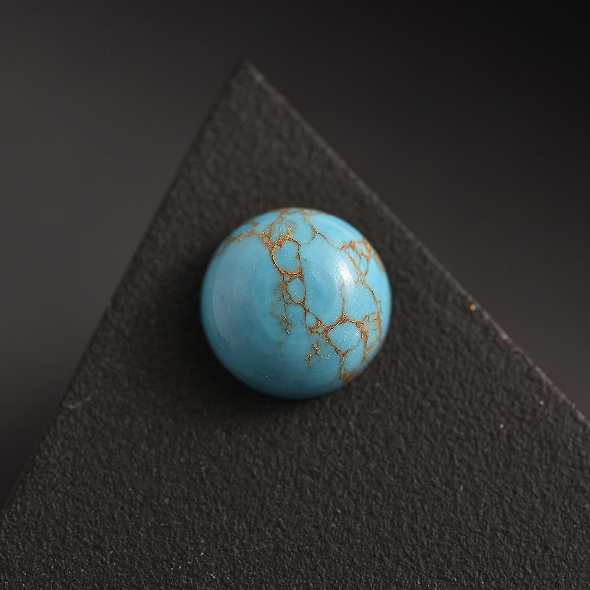 1.71 Ct. Blue Turquoise Loose Gemstone in Round Shape 8063804 1
