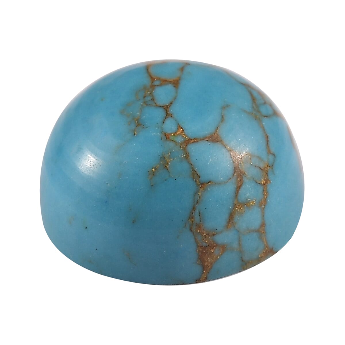 1.71 Ct. Blue Turquoise Loose Gemstone in Round Shape 8063804 2