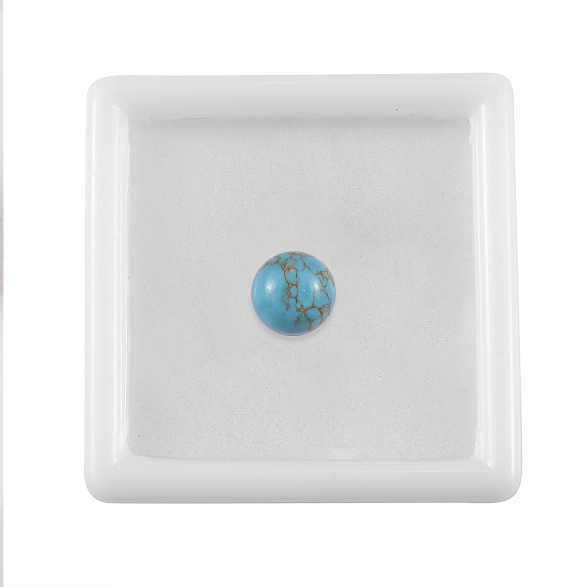 1.71 Ct. Blue Turquoise Loose Gemstone in Round Shape 8063804 3