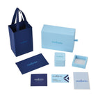 " Blue drawer paper box with white paper cover 17X11.5X6CM ", Rhapsody card