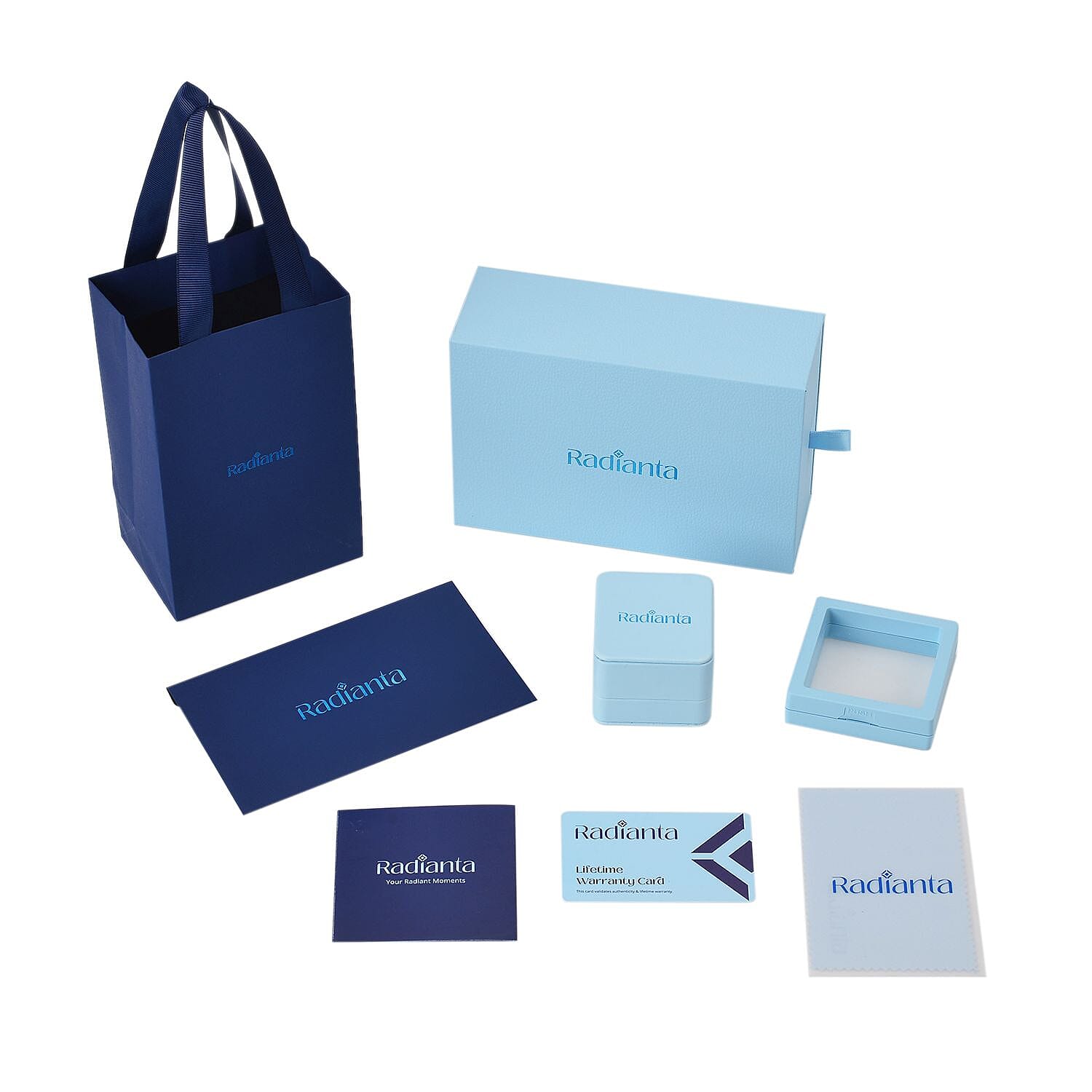 " Blue drawer paper box with white paper cover 17X11.5X6CM ", Rhapsody card 4269563 0