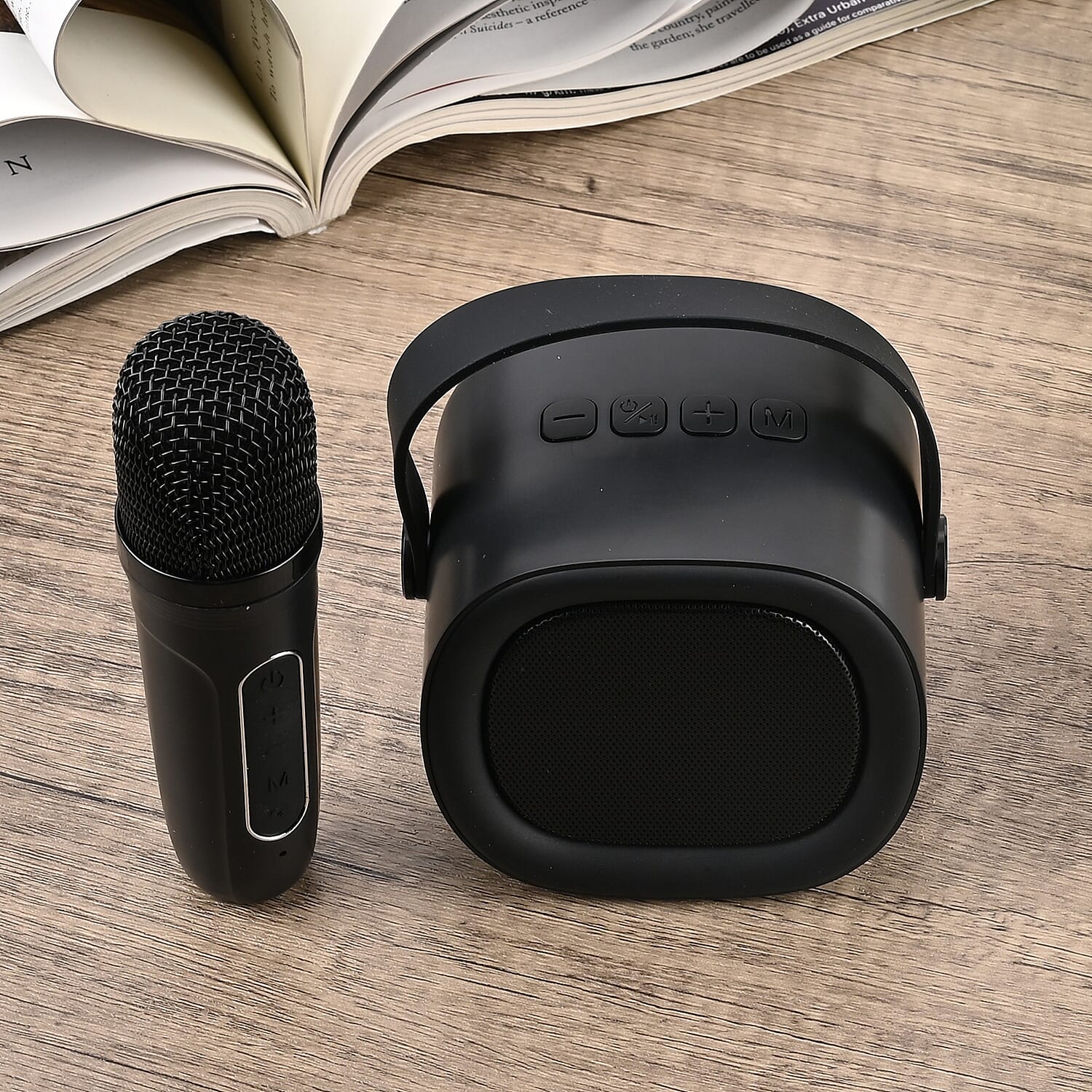 Wireless Portable Bluetooth Speaker and Mic Set 7625502 1