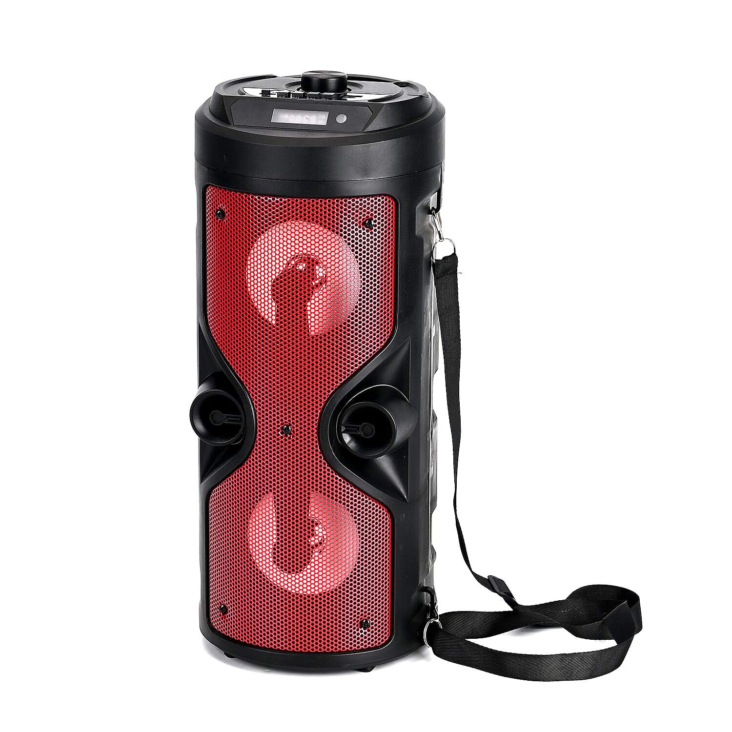 Bluetooth Speaker With RGB Light - Black &amp; Red 7851671 3