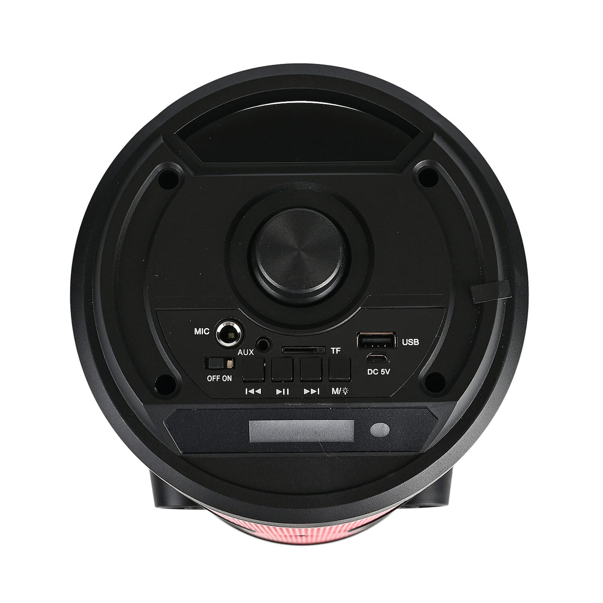 Bluetooth Speaker With RGB Light - Black &amp; Red 7851671 5