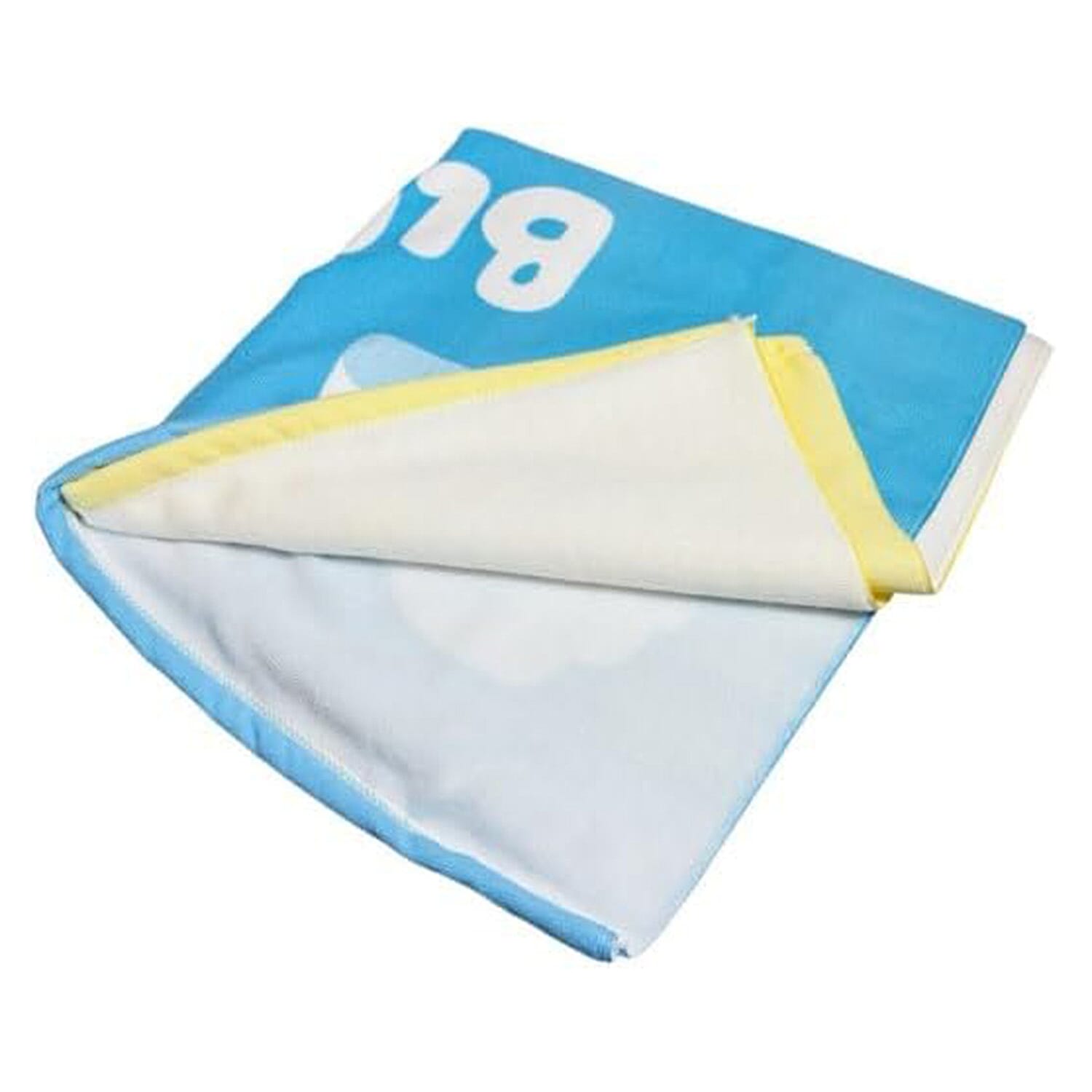 Bluey Microfibre Kids Towel (140 x 70 cm) - Blue 8528837 1