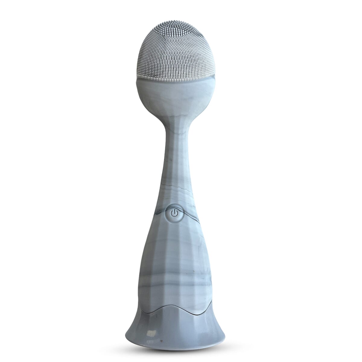 Blushly Vibrating Silicone Facial Cleansing Tool with Heat Treatment - Grey Marble 8276815 0